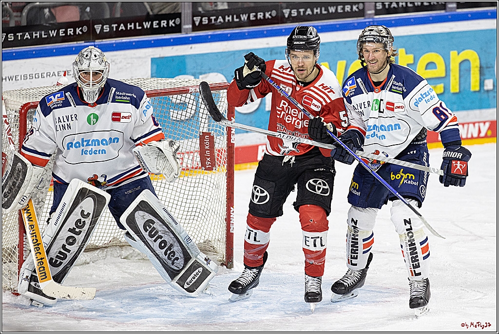PENNY DEL;  Koelner Haie - Iserlohn Roosters; Koeln, 24.01.2023